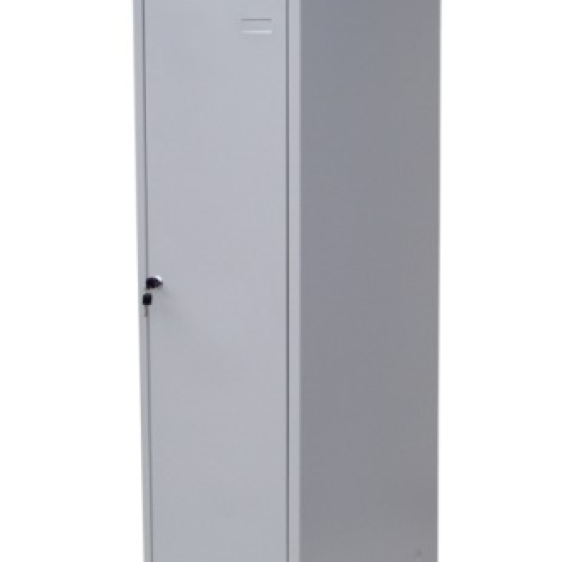 Шафа для одягу металева однокамерна, однорівнева. Ширина 300 мм (без пдв)