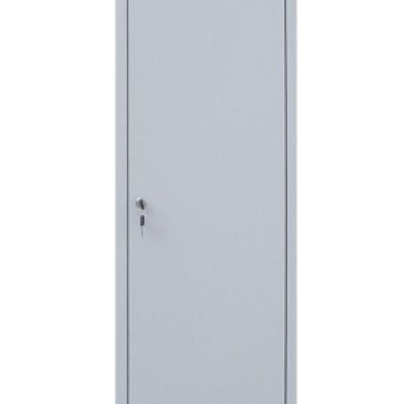 Шафа для одягу металева однокамерна, однорівнева. Ширина 300 мм (без пдв)