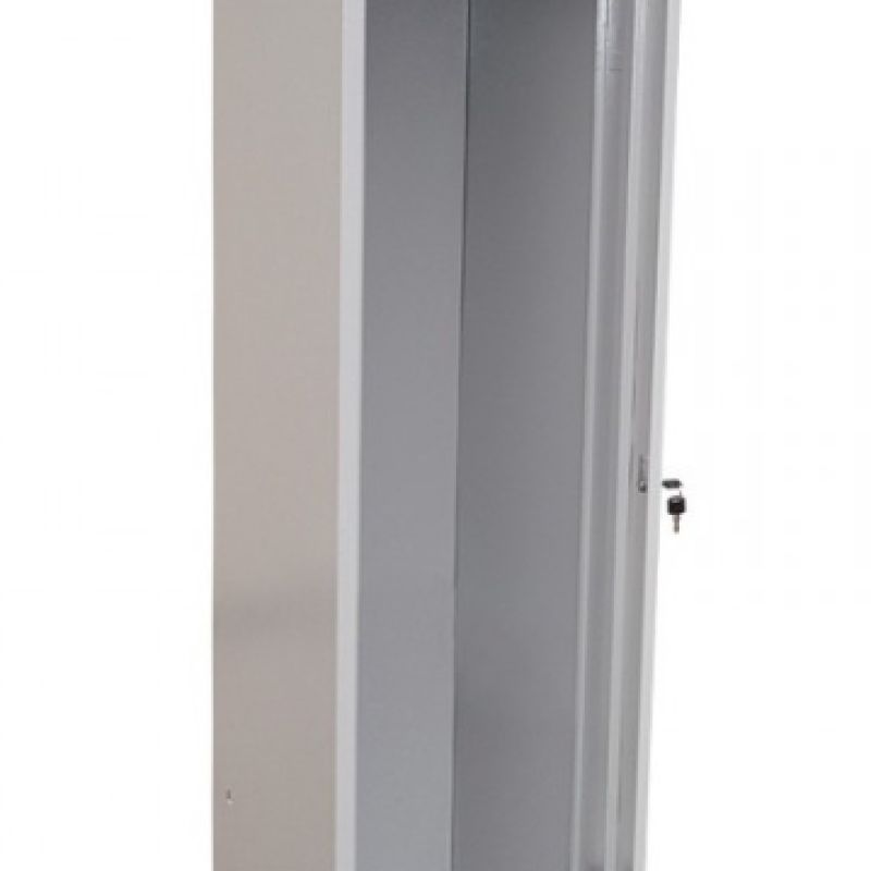 Шафа для одягу металева однокамерна, однорівнева. Ширина 300 мм (без пдв)