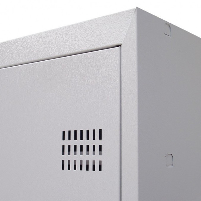 Шафа для одягу металева однокамерна, однорівнева. Ширина 300 мм (без пдв)