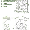 Торговий кондитерський стелаж