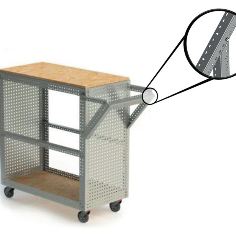 Куточок перфорований універсальний 2500 х 35 х 35, товщ. 1.5 мм