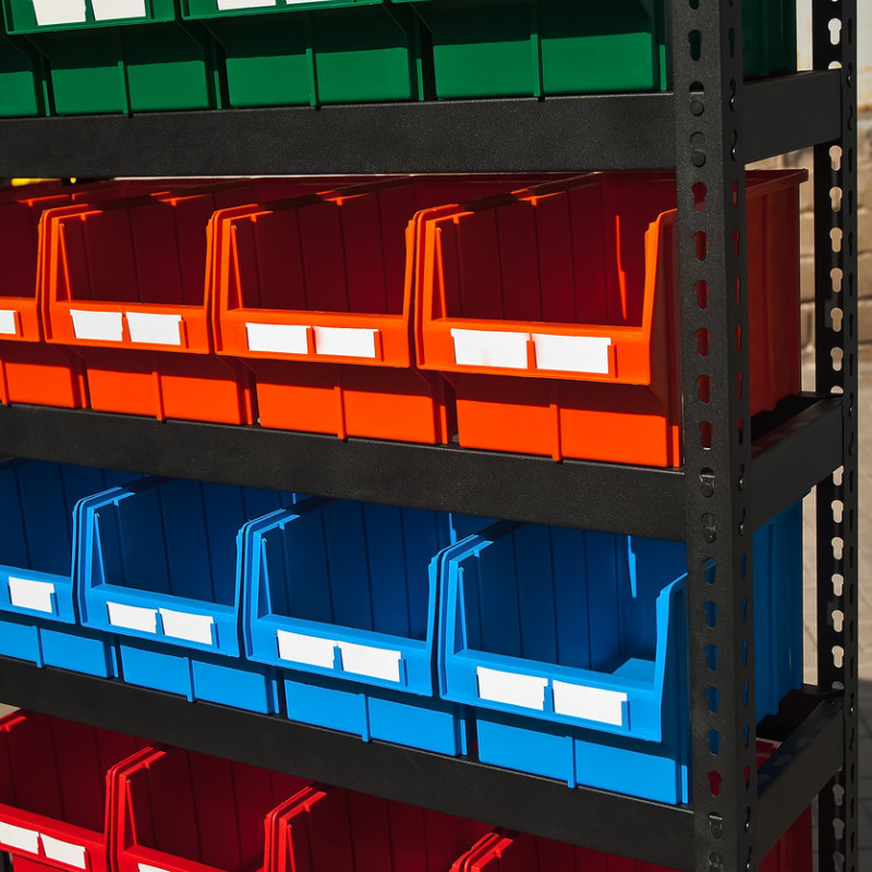 Стелаж 1800 мм автомат для метизів (без ящиків)