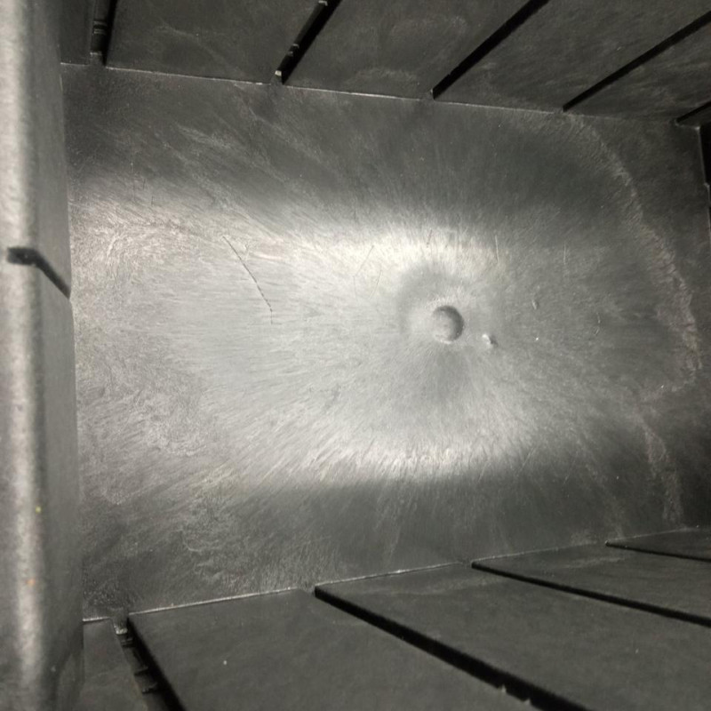 Ящик 700 (350х210х200 мм) для зберігання метизів чорний