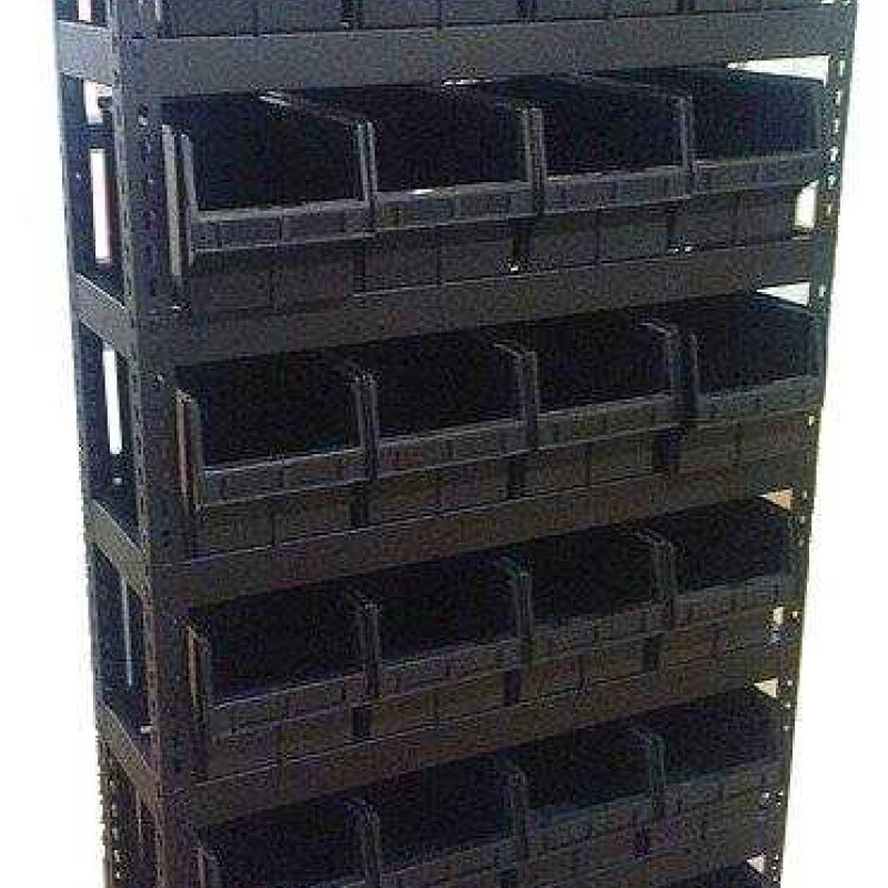 Ящик 700 (350х210х200 мм) для зберігання метизів чорний