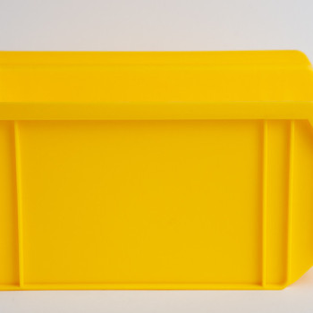 Ящик-контейнер 701 ПРЕМІУМ 230х145х125 мм жовтий для зберігання деталей