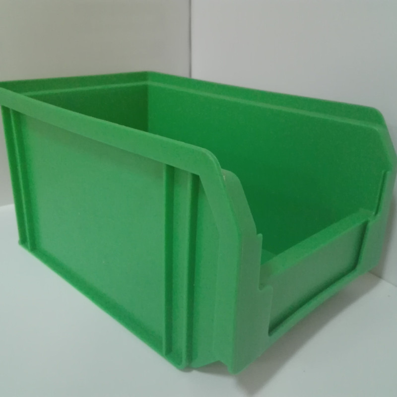 Ящик контейнер 702 для деталей зелений ПРЕМІУМ 170х100х70 мм