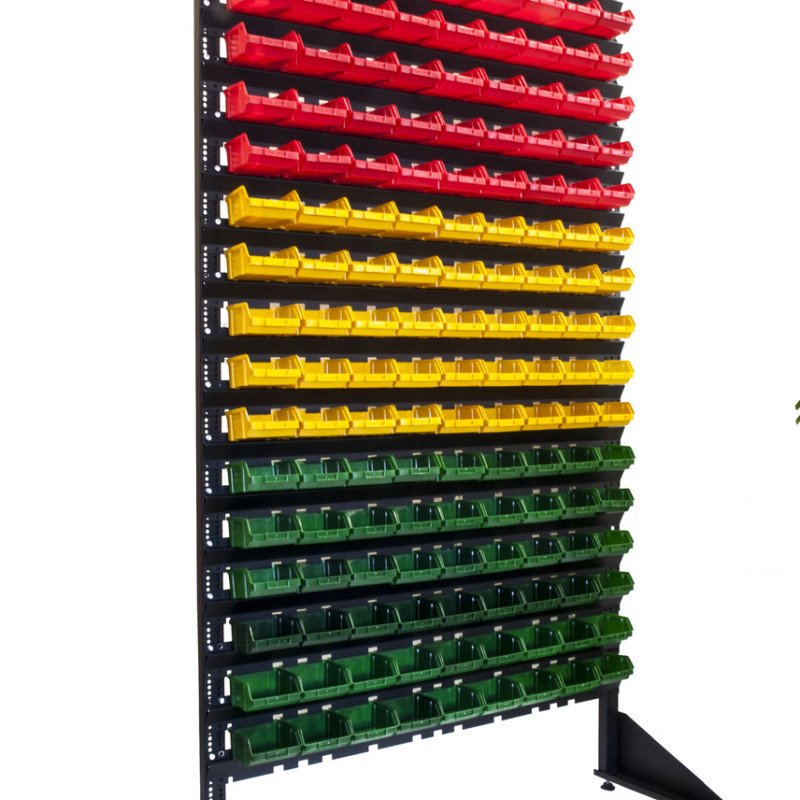 Контейнер 702 ПРЕМІУМ 170х100х70 мм для зберігання болтів червоний