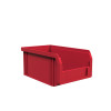 Контейнер 702 ПРЕМІУМ 170х100х70 мм для зберігання болтів червоний
