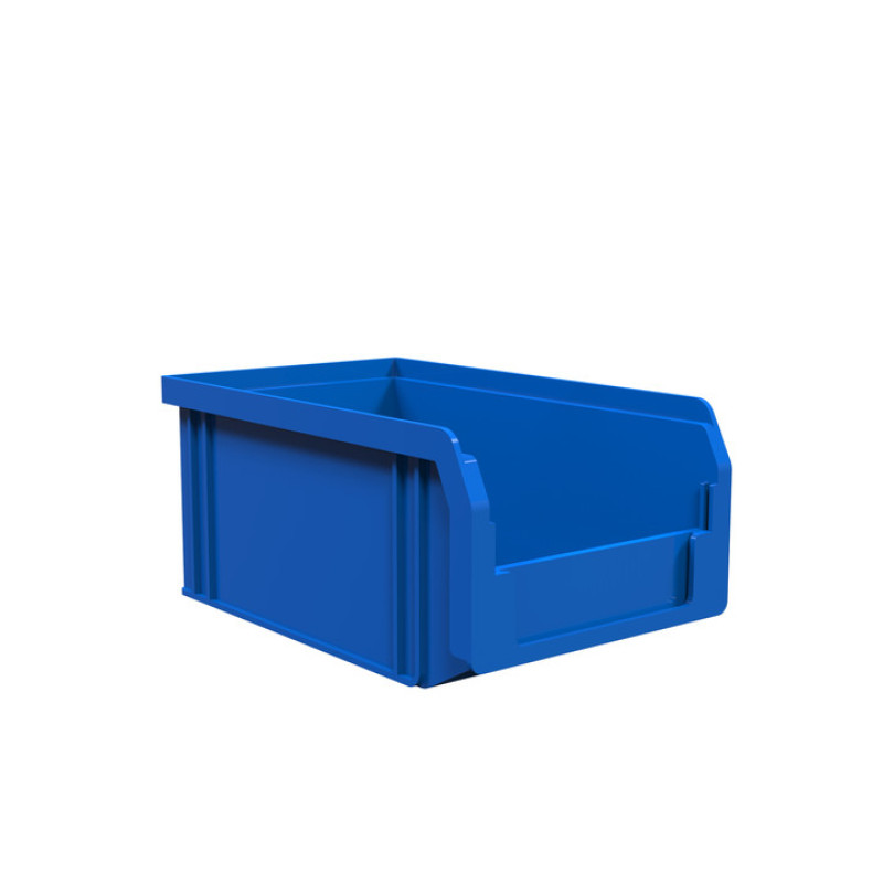 Контейнер 702 пластиковий для болтів синій ПРЕМІУМ 170х100х70 мм