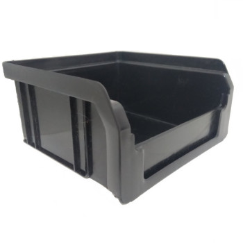 Ящик 703 ПРЕМІУМ 100х100х50 мм для зберігання метизів чорний