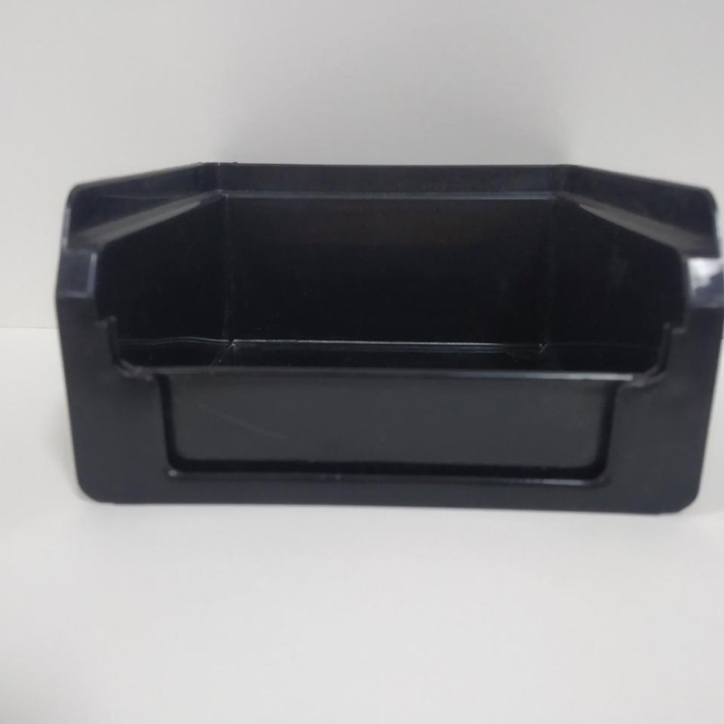 Ящик 703 ПРЕМІУМ 100х100х50 мм для зберігання метизів чорний