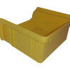 Ящик-лоток 703 ПРЕМІУМ 90х100х50 мм для зберігання метизів жовтий