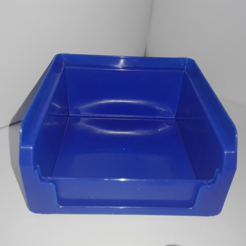 Ящик 703 ПРЕМІУМ 100х100х50 мм для зберігання метизів синій