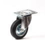 Колеса з поворотним кронштейном з майданчиком 100 мм (посилений кронштейн)