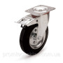 Колеса поворотні з гальмом 200 мм для візків (Польща)