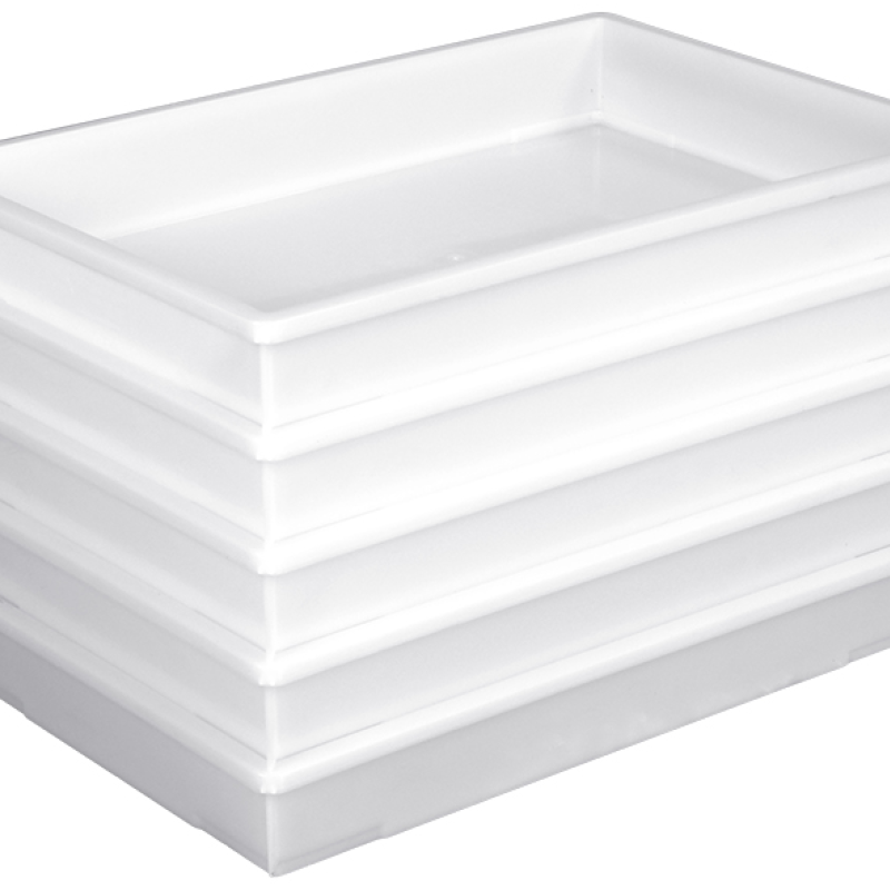 Ящик пластиковий 600х400х80 білий