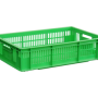 Ящик пластиковий 600х400х140 зелений