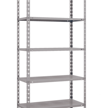 Стелажі металеві з металевою полицею