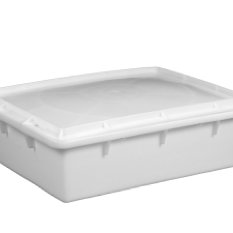 Ящик пластиковий 530х400х140 мм білий