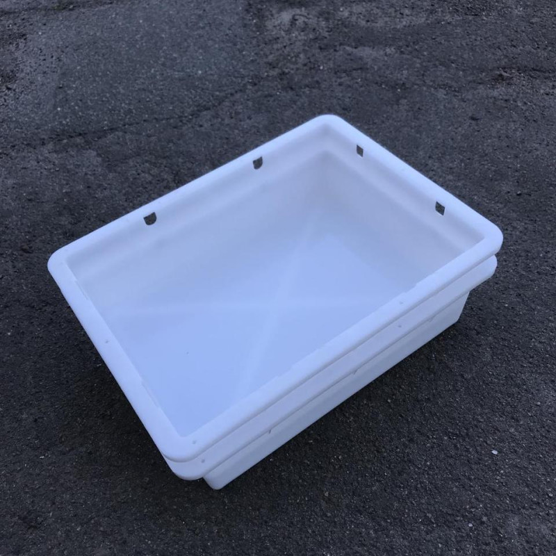 Ящик пластиковий 530х400х140 мм білий