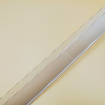 DBH39_1000 мм Цінникотримач універсальний, 4 отвори під кліпси (купувати окремо)