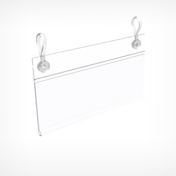 DBH39_1000 мм Цінникотримач універсальний, 4 отвори під кліпси (купувати окремо)