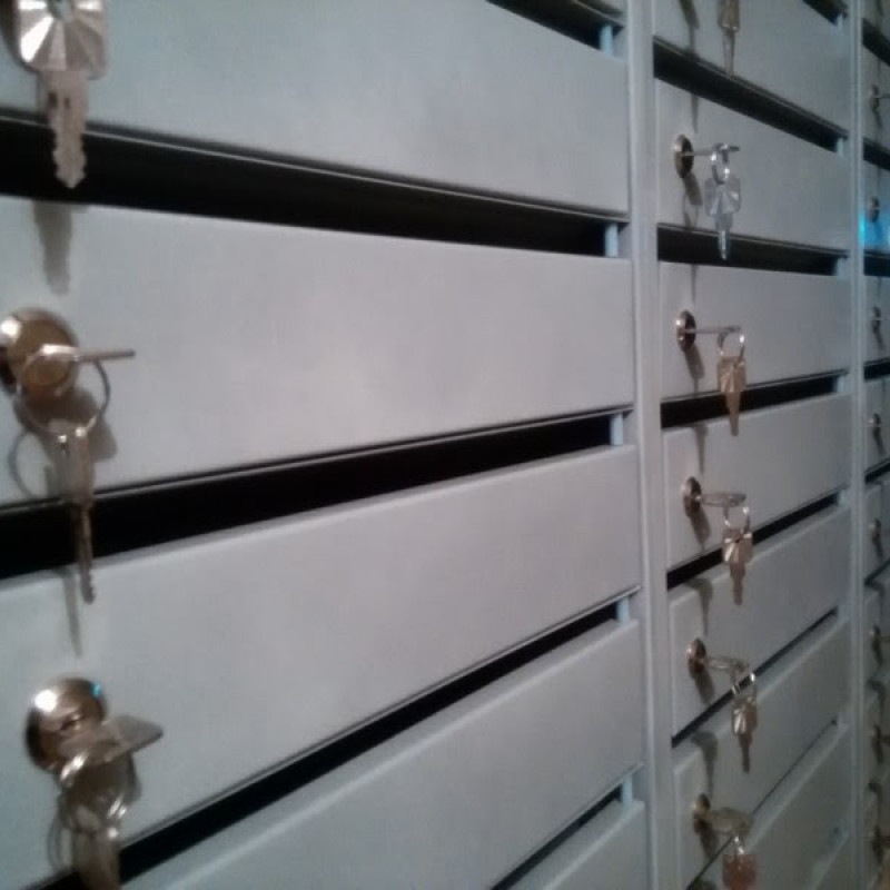 Ящики поштові від 4 до 12 квартир із задньою стінкою