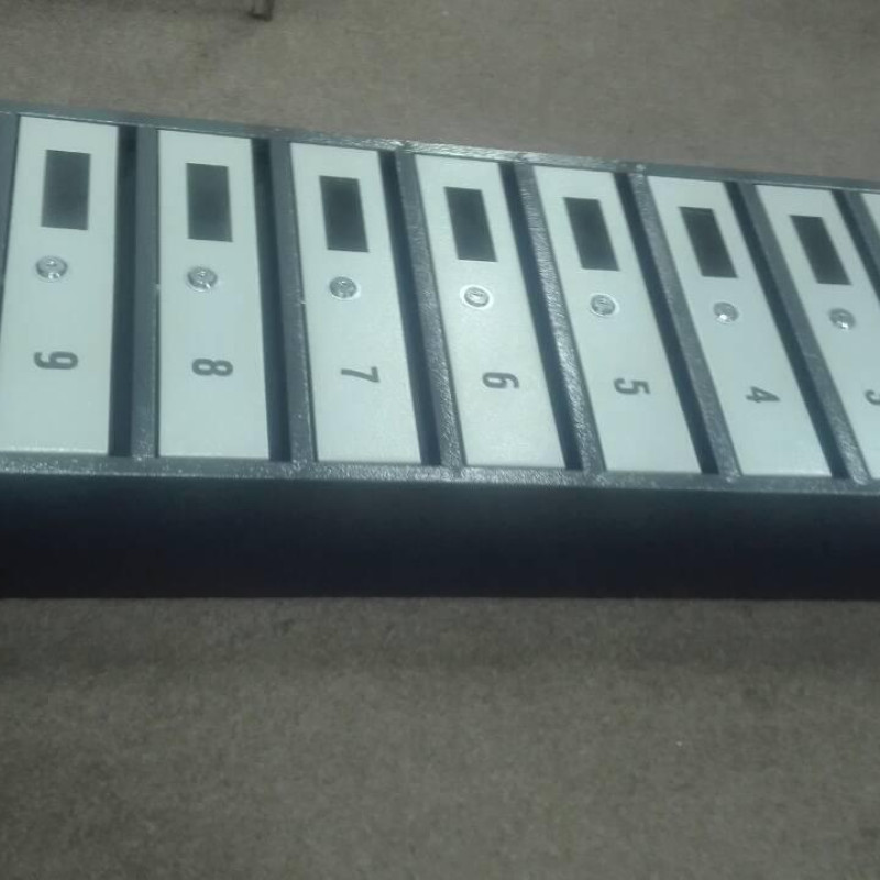 Скриня поштова на 10 квартир із задньою стінкою