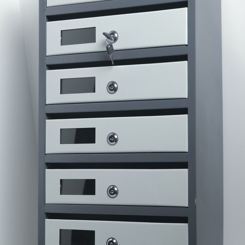 Скриньки поштові від 3 до 10 квартир із задньою стінкою