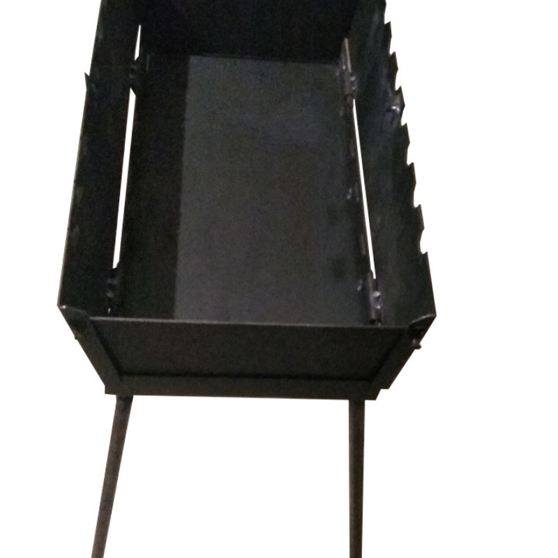 Мангал-валіза на 6 шампурів, 2 мм