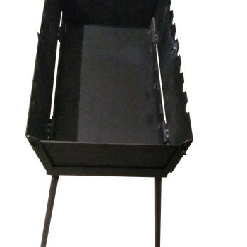 Мангал-валіза на 12 шампурів, 2 мм