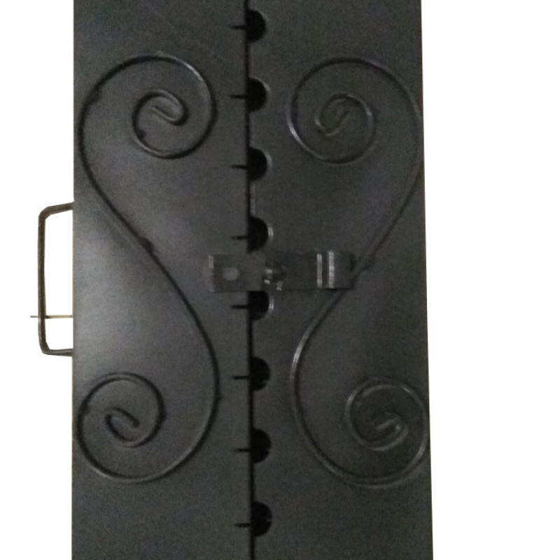 Мангал-валіза на 12 шампурів, 2 мм