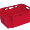 Ящик пластиковий кольоровий 600х400х270 мм