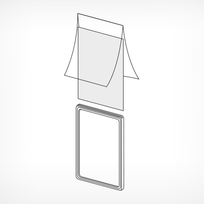 Антиблік для рамок, захисна кишеня