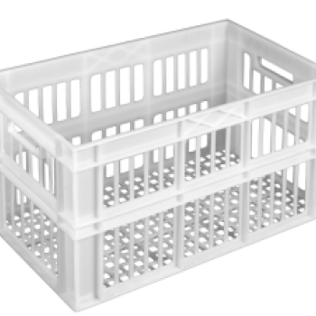 Ящик пластиковий 664х360х366 білий