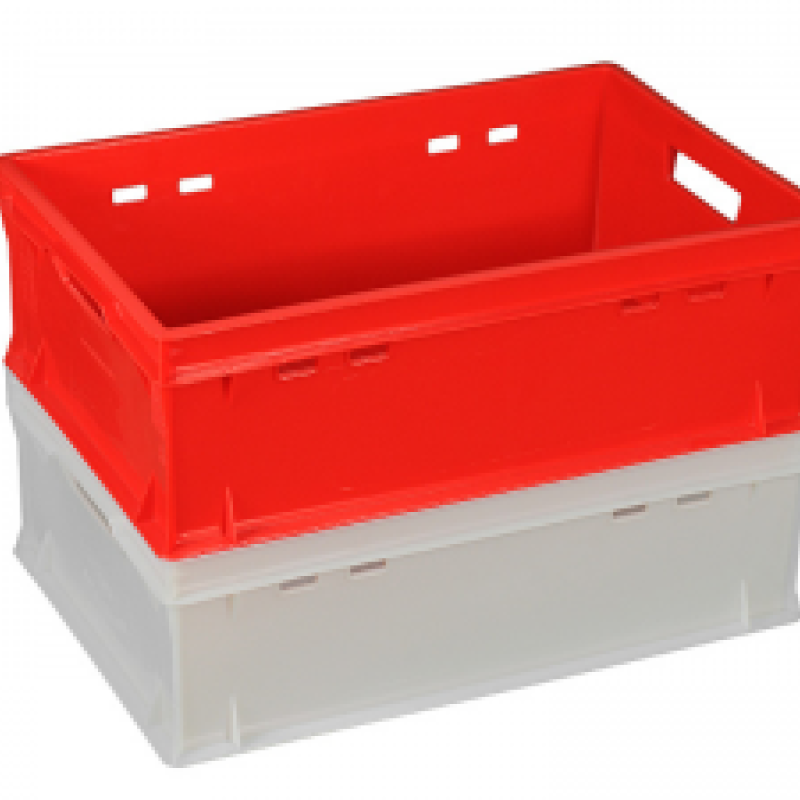 Ящик пластиковий 600х400х200 Е2 червоний