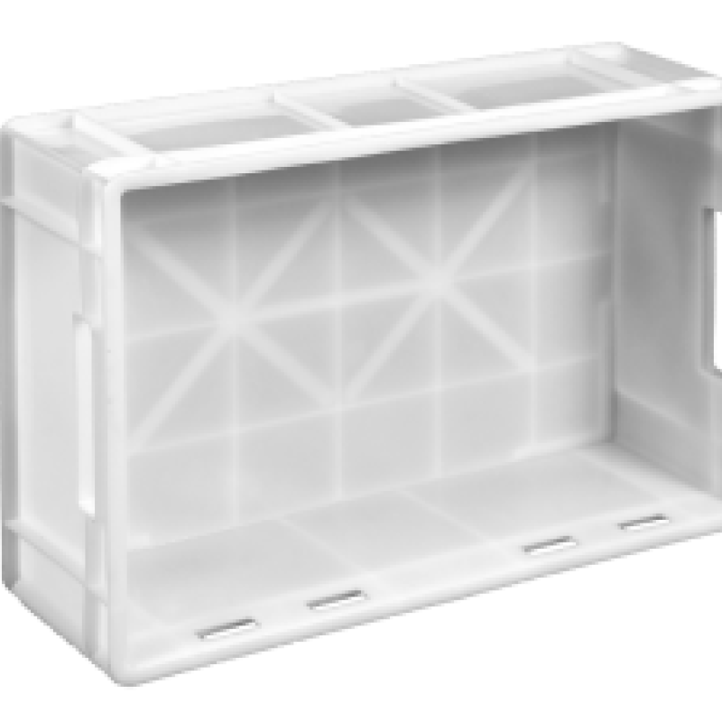Ящик пластиковий 600х400х190 білий