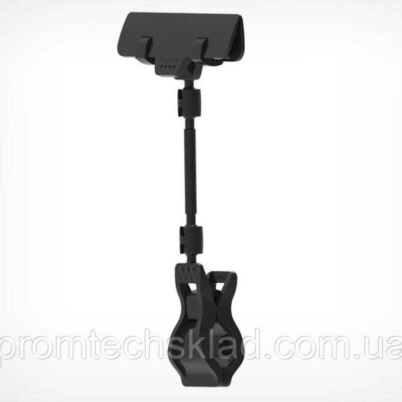 Цінникотримач на прищіпці з широким зажимом FX-CLAMP 0, Прозорий Чорний, 50