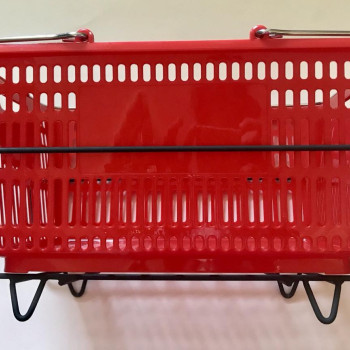 Підставка для кошиків стаціонарна, накопичувач для кошиків