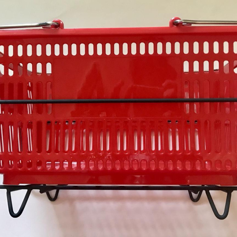 Підставка для кошиків стаціонарна, накопичувач для кошиків