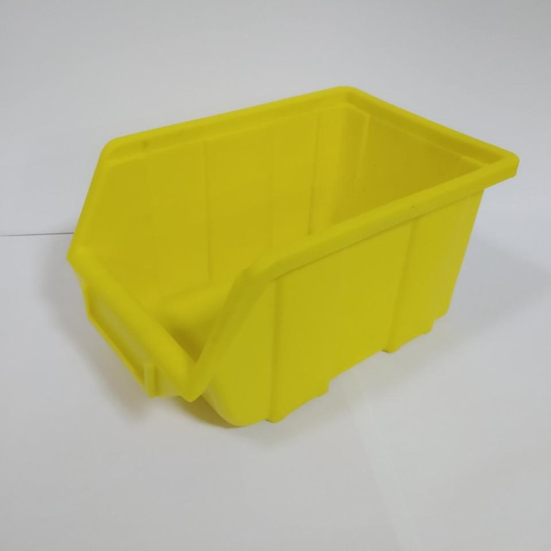 Ящик 701 для метизів жовтий ЛТ 245х160х125 мм