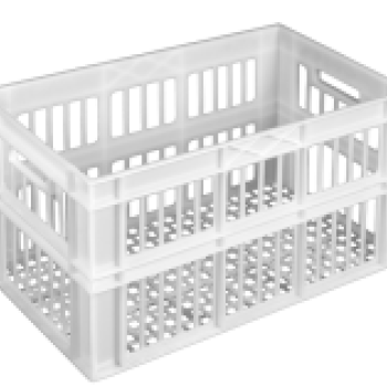 Ящик пластиковий 660х360х366 кольоровий