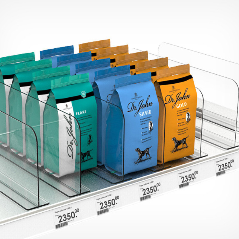 DIVТ-150 Роздільник пластиковий висотою 150 мм, довжина 380 мм 480