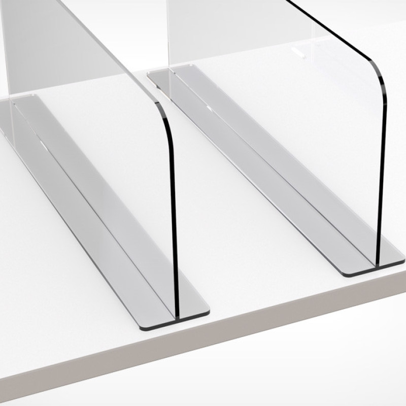 DIVТ-150 Роздільник пластиковий висотою 150 мм, довжина 380 мм 580