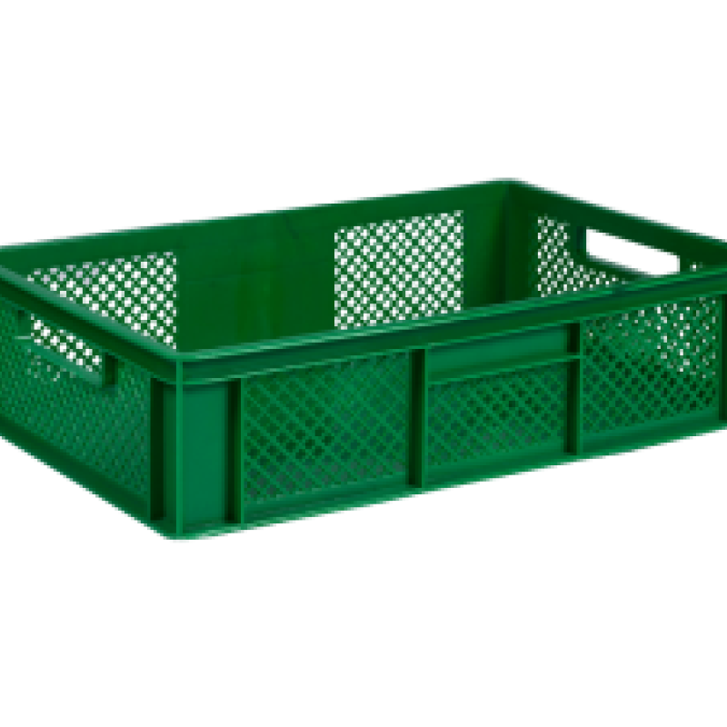 Ящик пластиковий 600*400*155 кольоровий