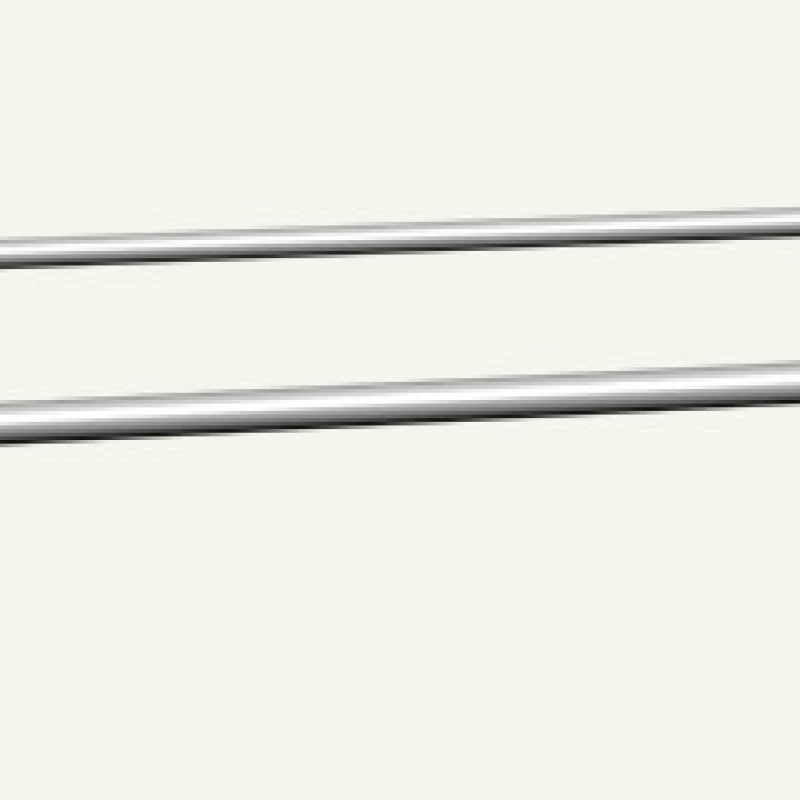 Крючок 150 мм одинарний з ценникотримачем на перфорацію металевий