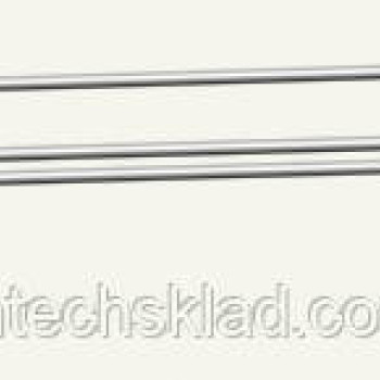 Гачок подвійний з цінникотримачем на перфорацію, 150 мм