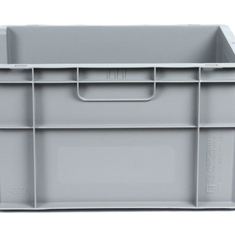 Ящик пластиковий 400х300х230 мм з вирізом