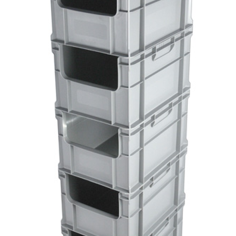 Ящик пластиковий 400х300х230 мм з вирізом